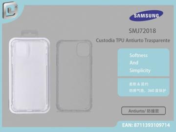 CUSTODIA TPU ANTIURTO TRASPARENTE SAMSUNG J7 2018