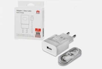 HUAWEI +CAVO MICRO USB CARICATORE IN BLISTER BIANCO